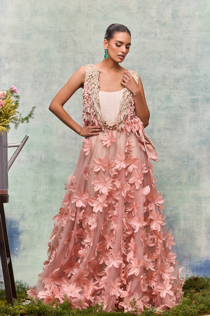 Lily Trio Vest Corset And Skirt