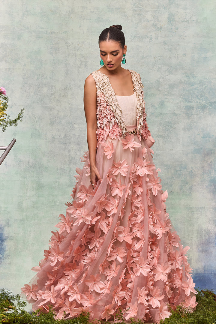 Lily Trio Vest Corset And Skirt