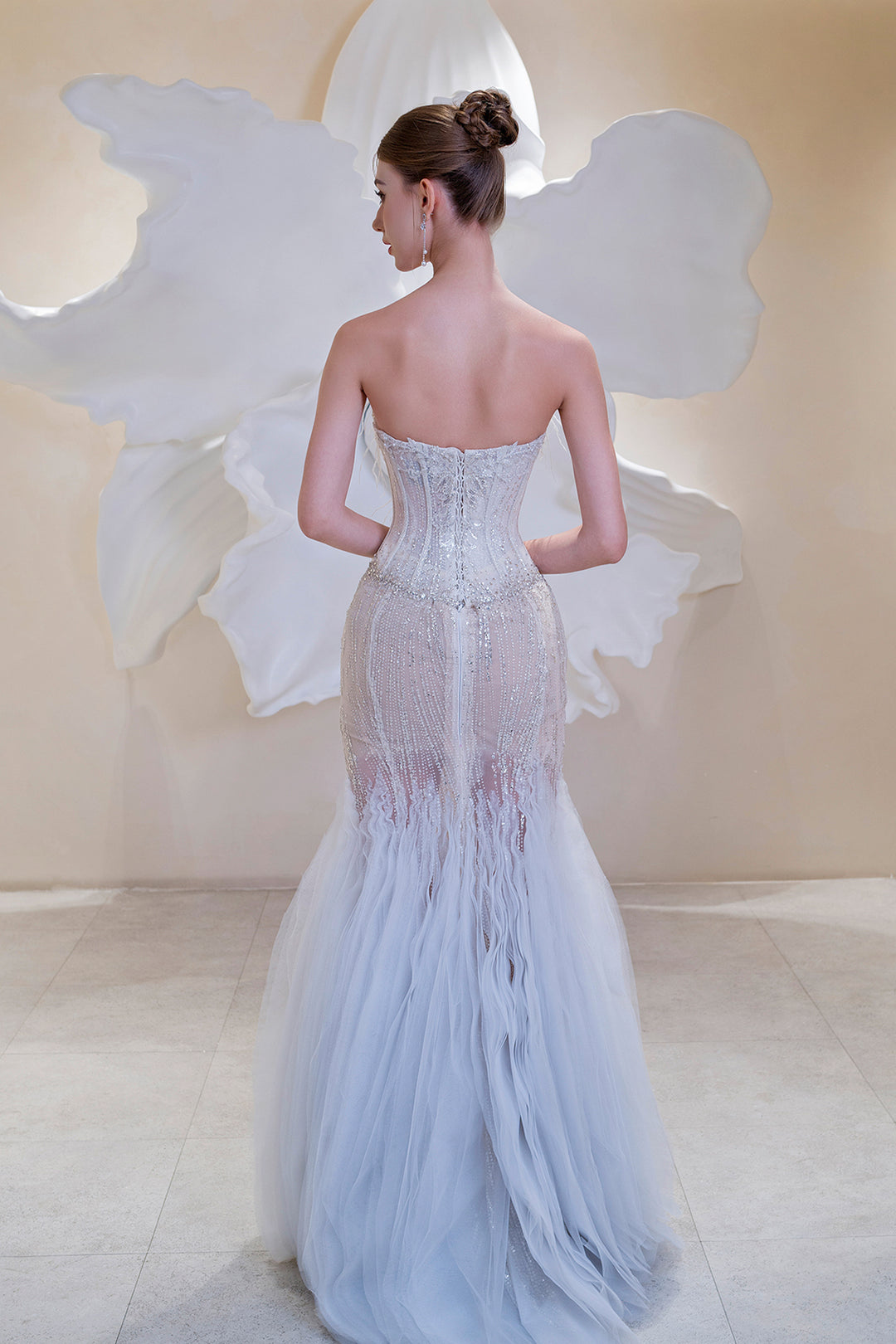 Mermaid Beaded Bodice Dress