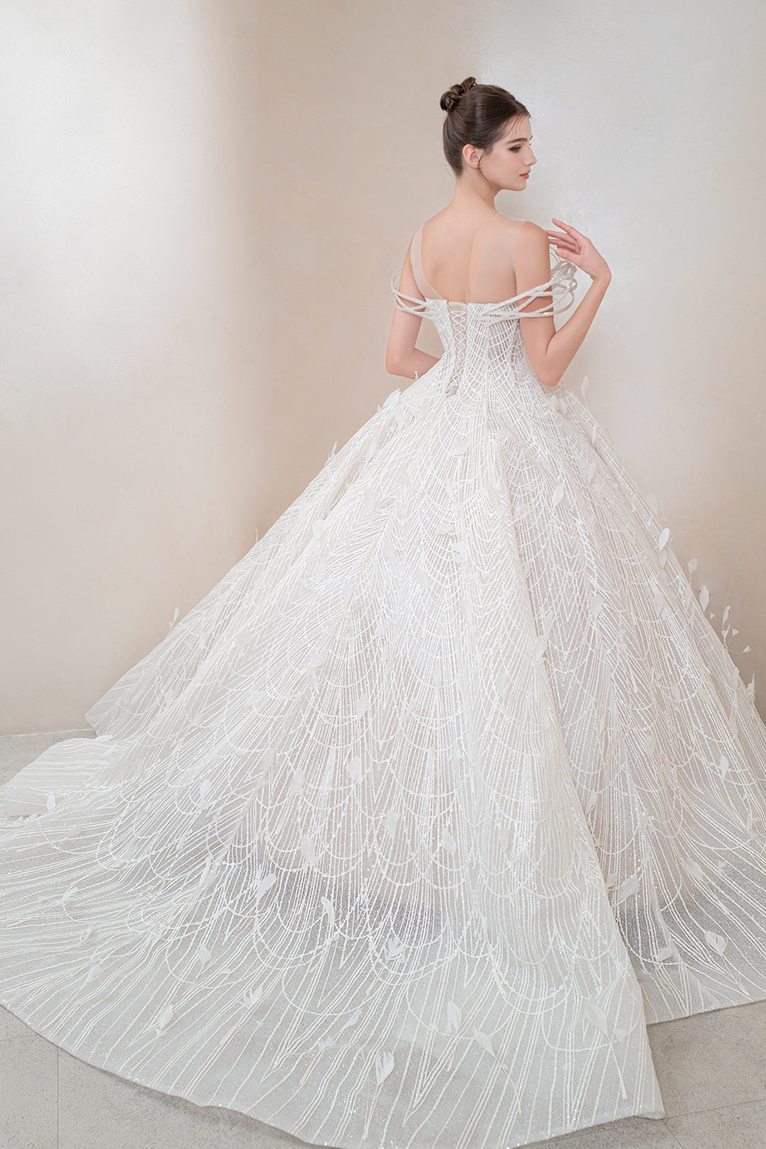 Embellished Bodice A-Line Dress