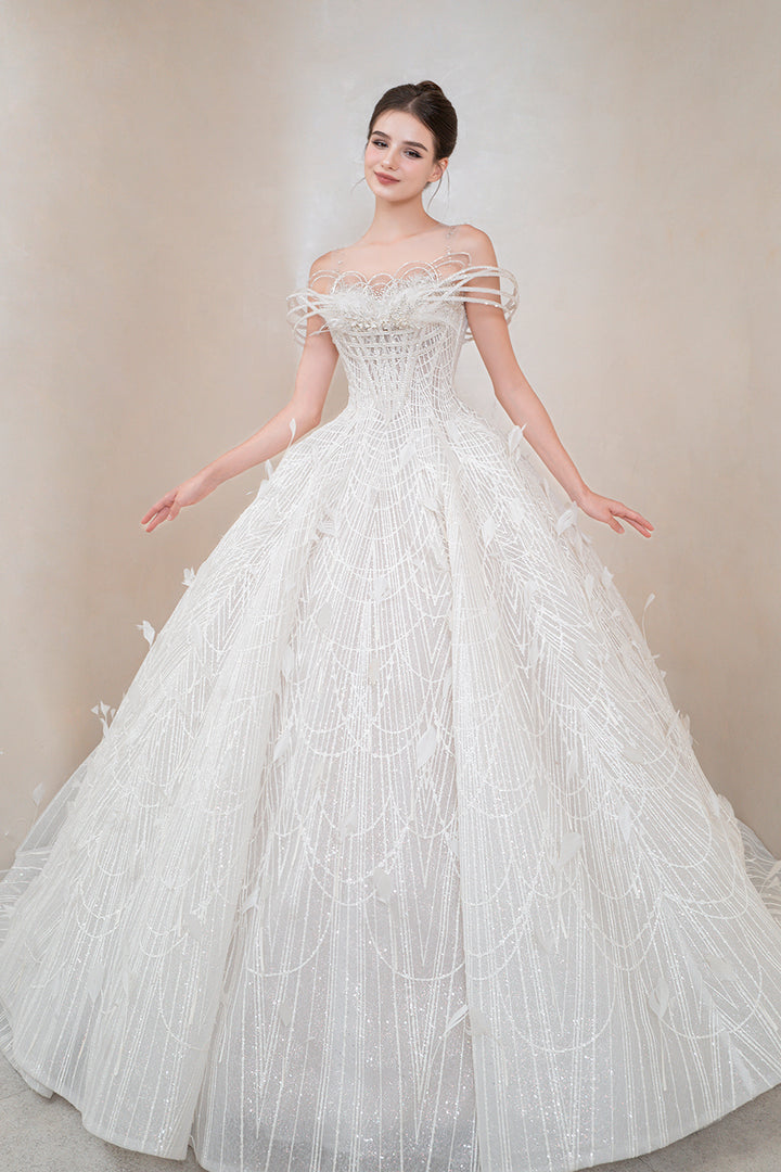 Embellished Bodice A-Line Dress