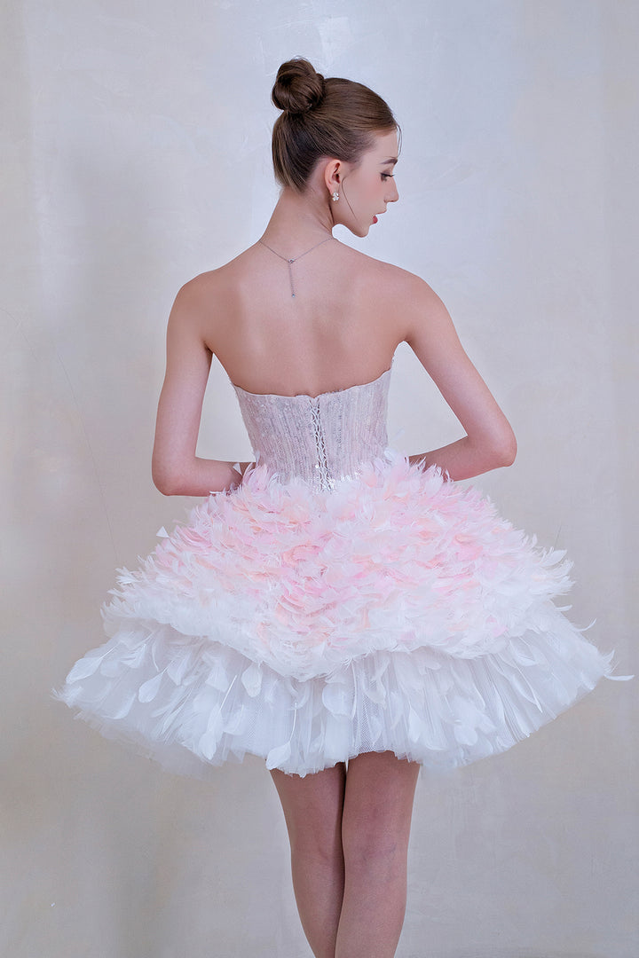 Modern Fairytale Tea-Length Dress