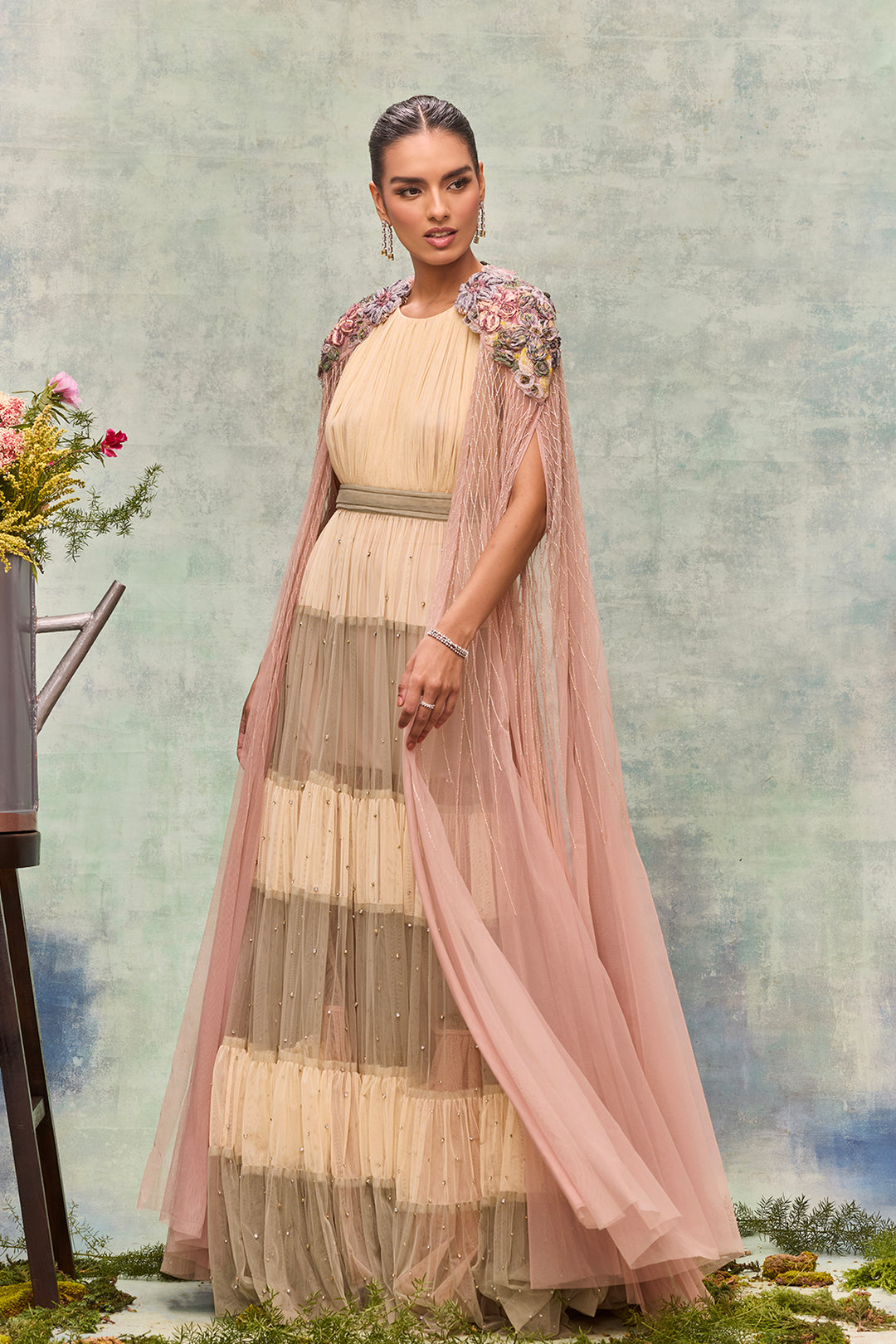 Dress And Shoulder Piece