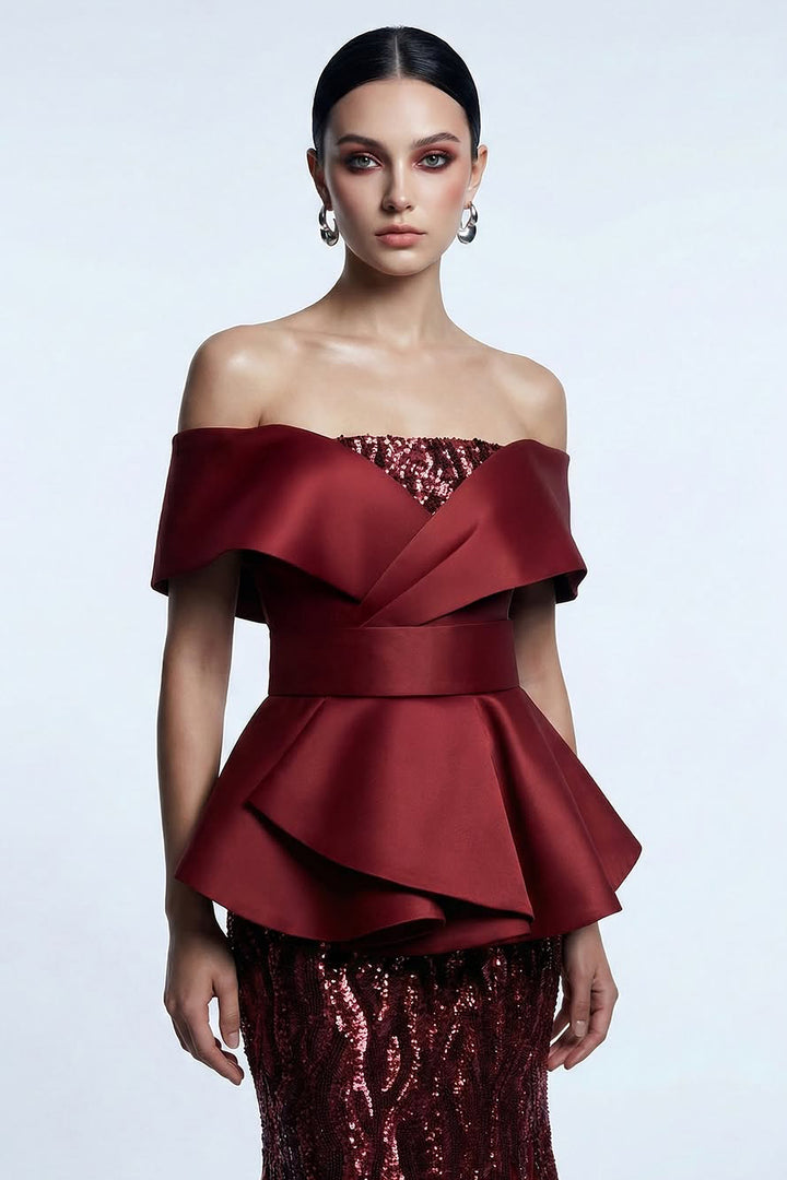 Embroidered Tulle with Mermaid Dress
