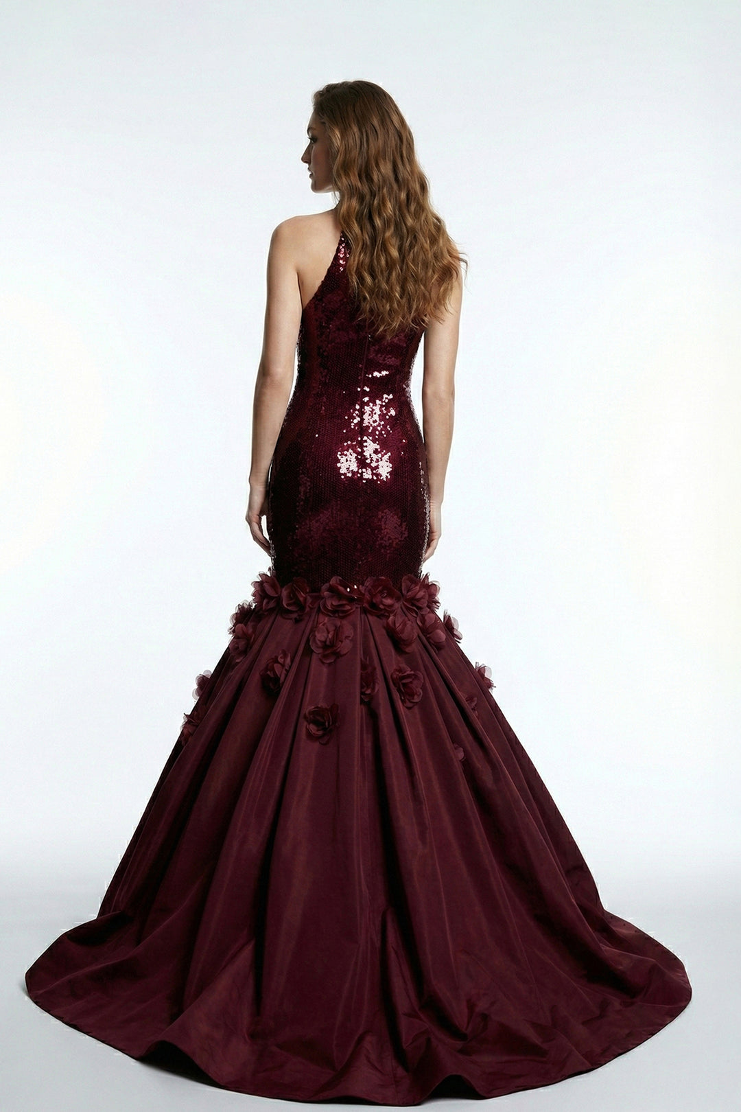 Sequinned Mermaid Long Dress