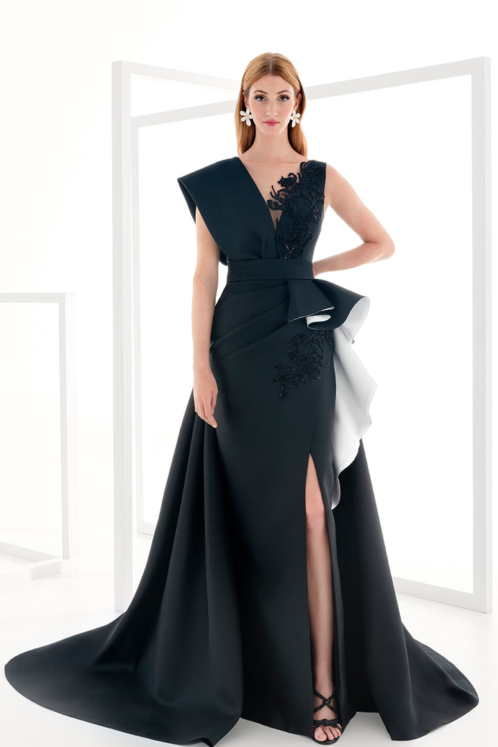 Architectural A-Line with Ethereal Overlay