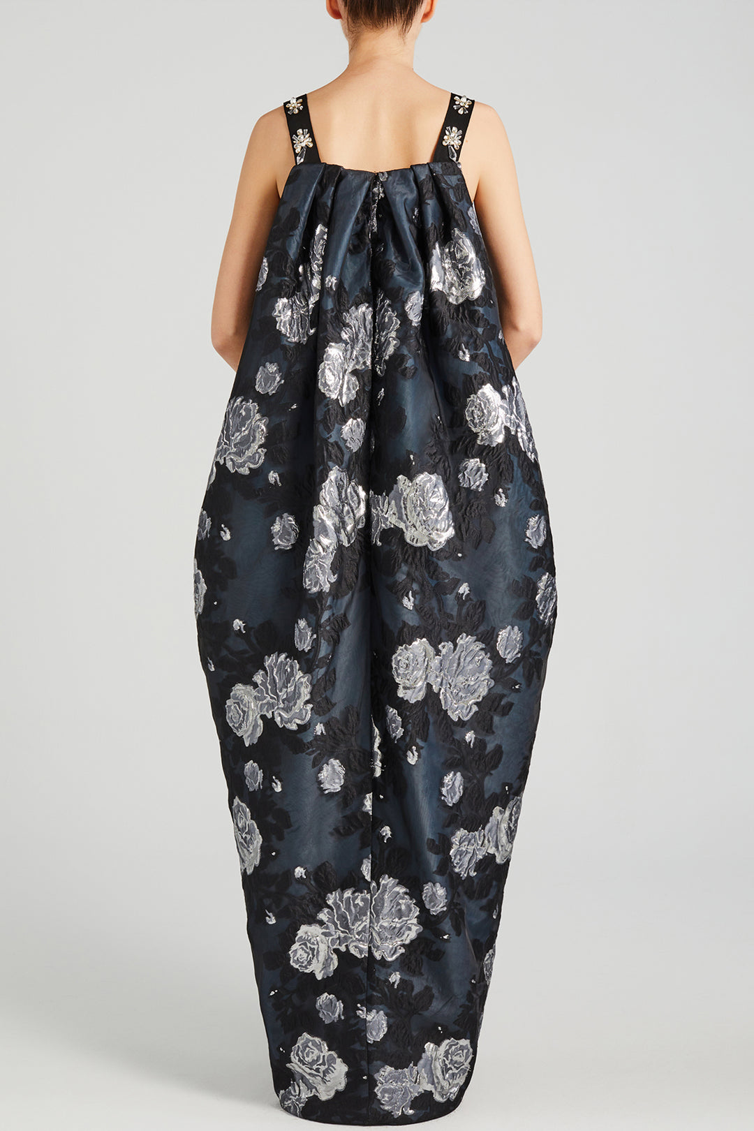 Cocoon Dress with Fil-Coupé