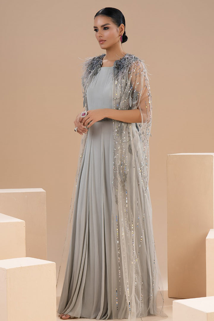 Sequin Shimmer A-Line Dress