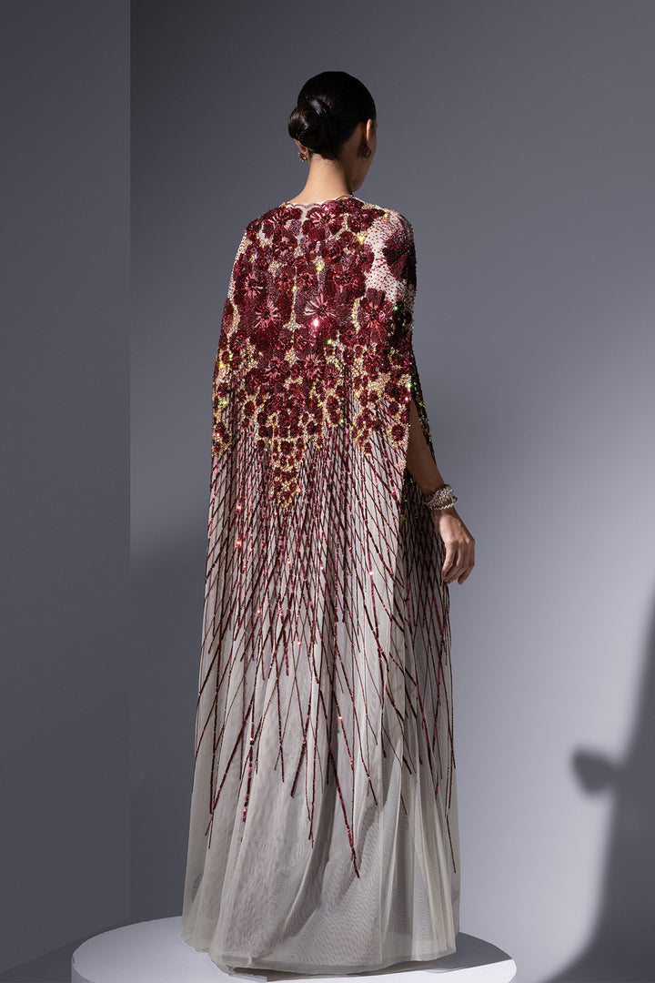 Two-Piece Dress with V-Neck