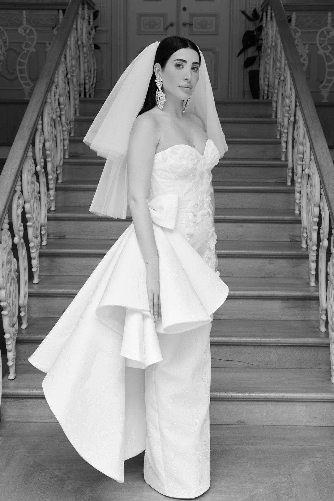 Minimalist Bridal Silhouette