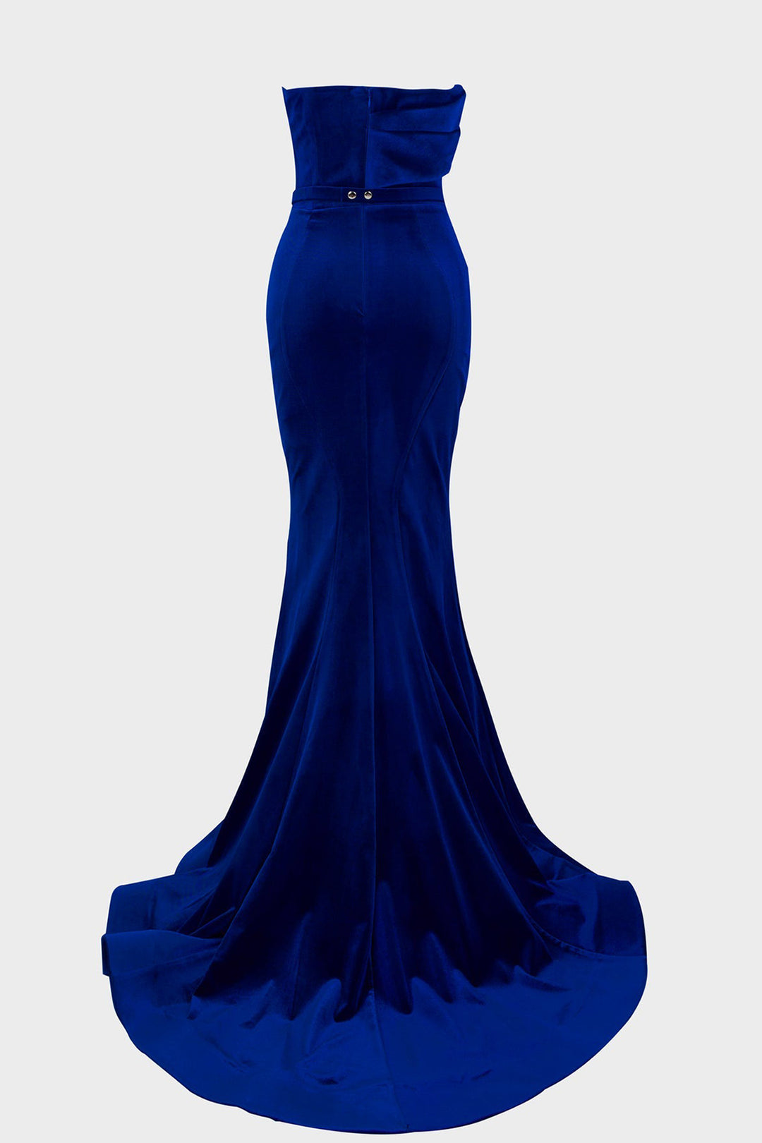 Velvet Dress with Mermaid Silhouette