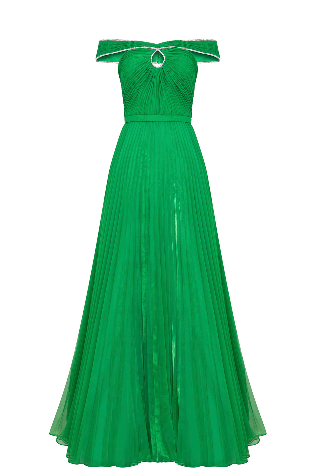 Off-The-Shoulder Column Dress