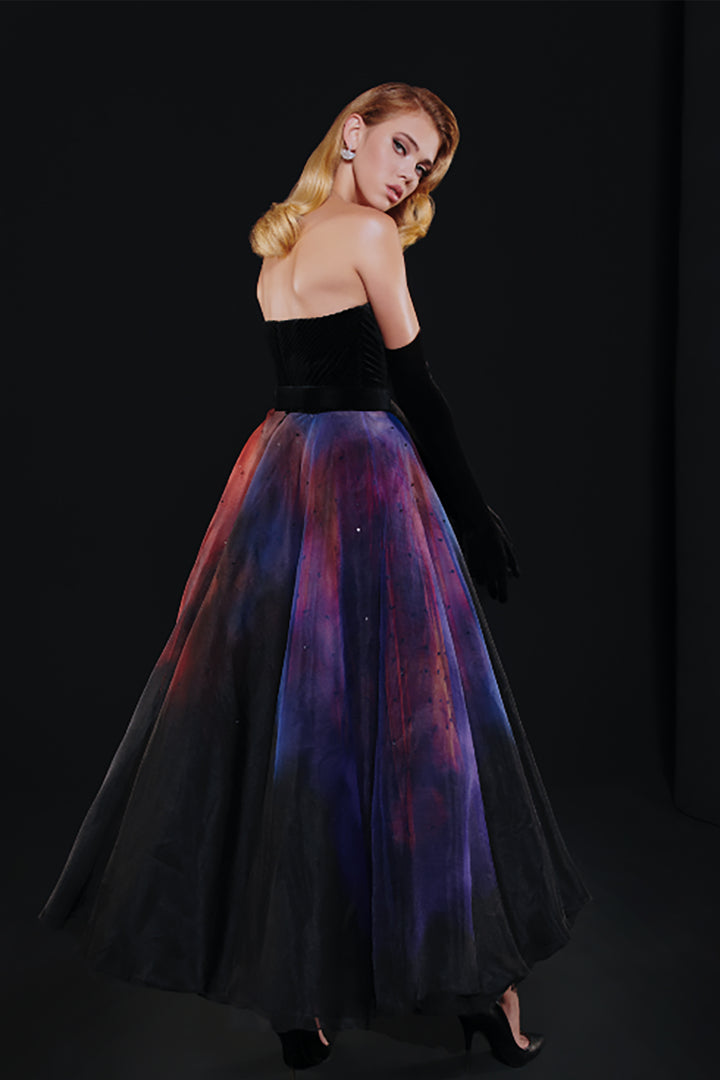 Velvet Heart Dress with Corsets