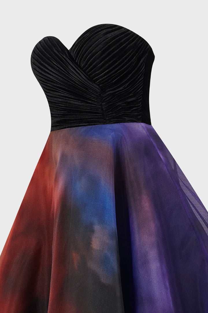 Velvet Heart Dress with Corsets