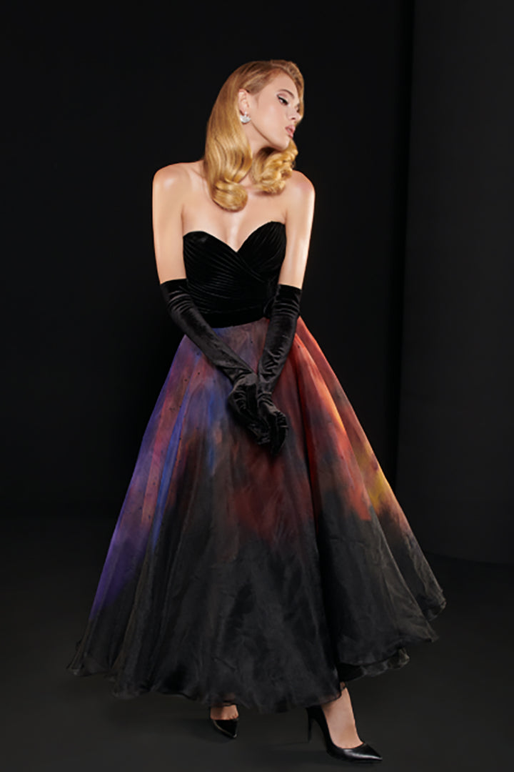 Velvet Heart Dress with Corsets