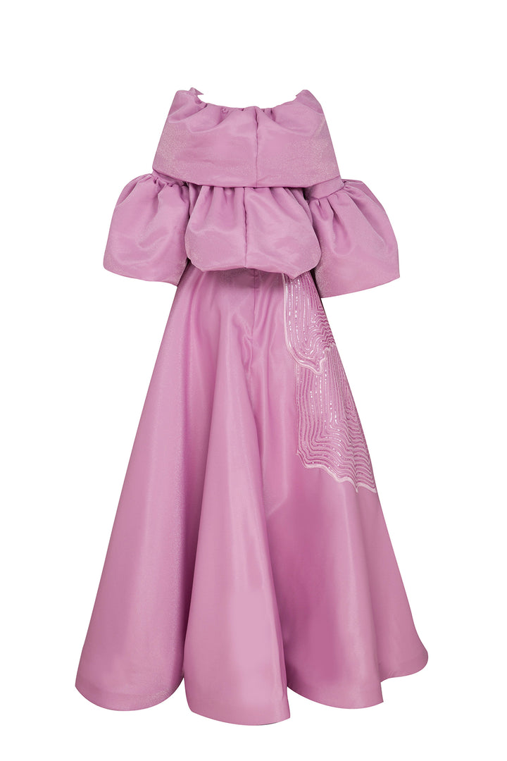 Tall Sequin A-Line Evening Dress