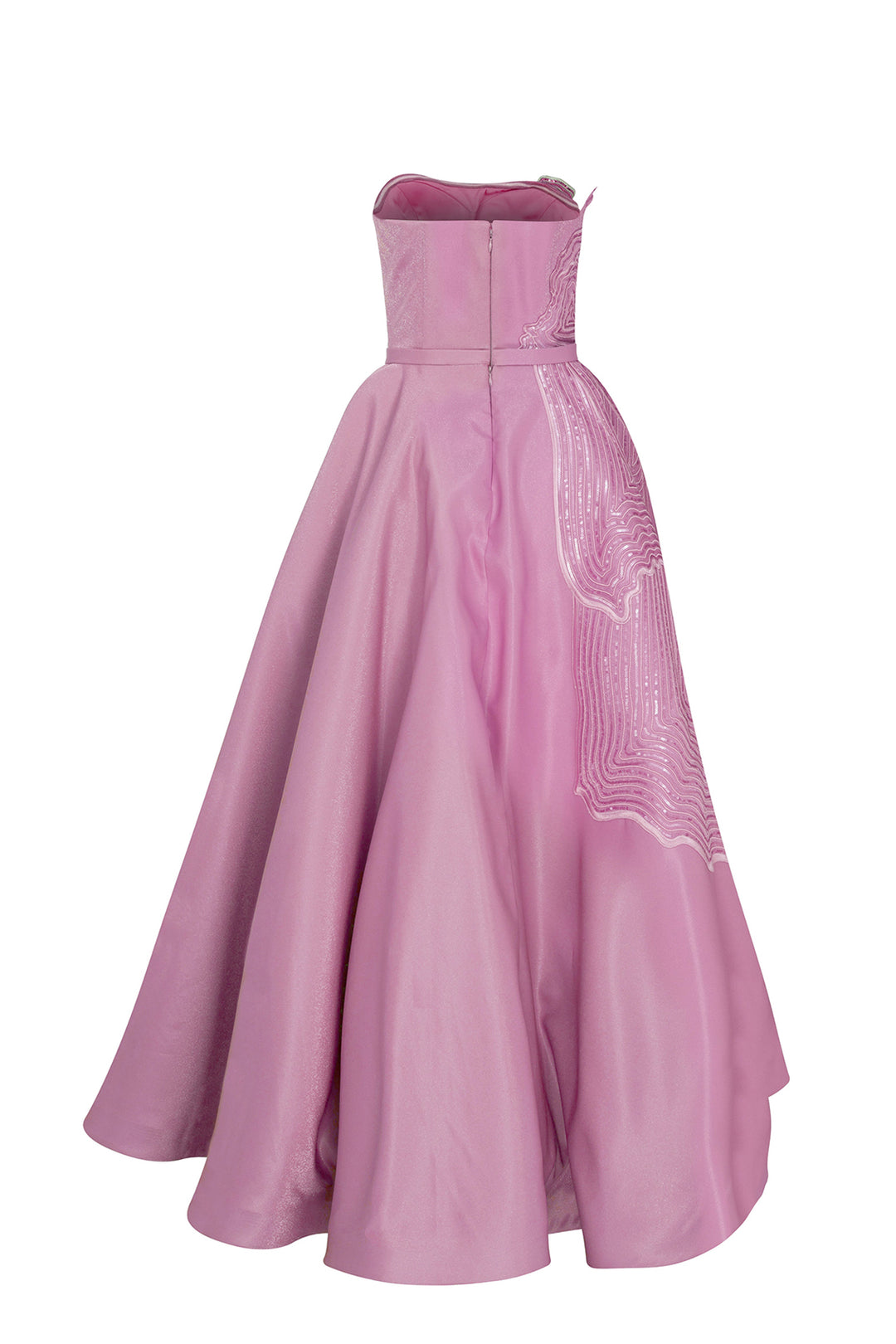 Tall Sequin A-Line Evening Dress