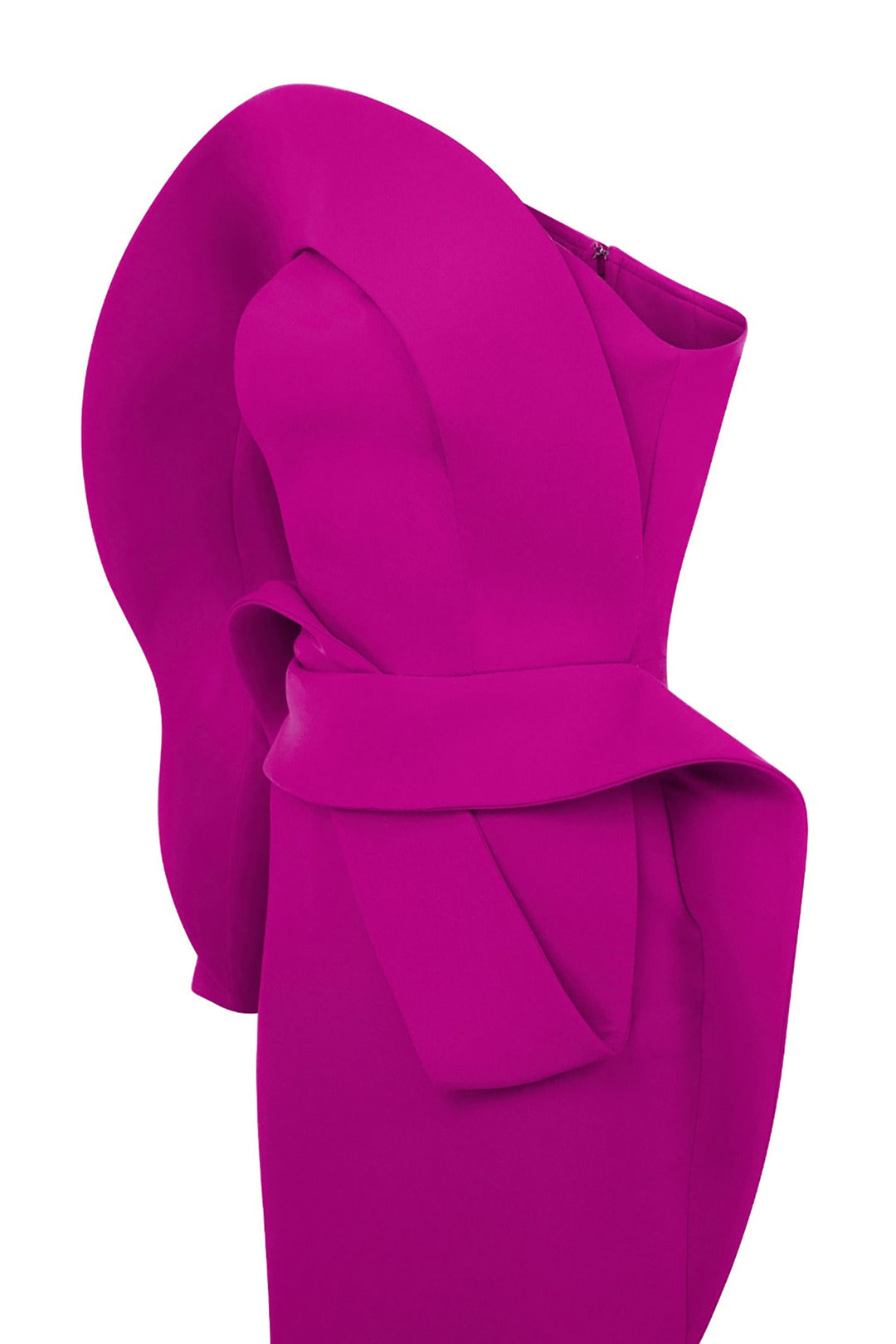 Strapless Dress Draped Bust