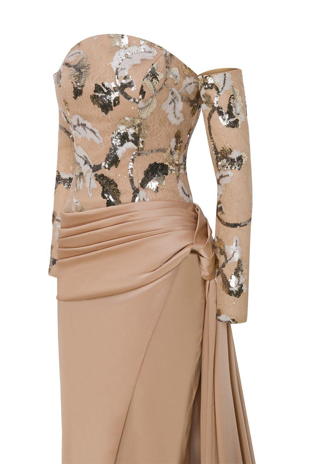 Mermaid Long with Off-The-Shoulder Dress