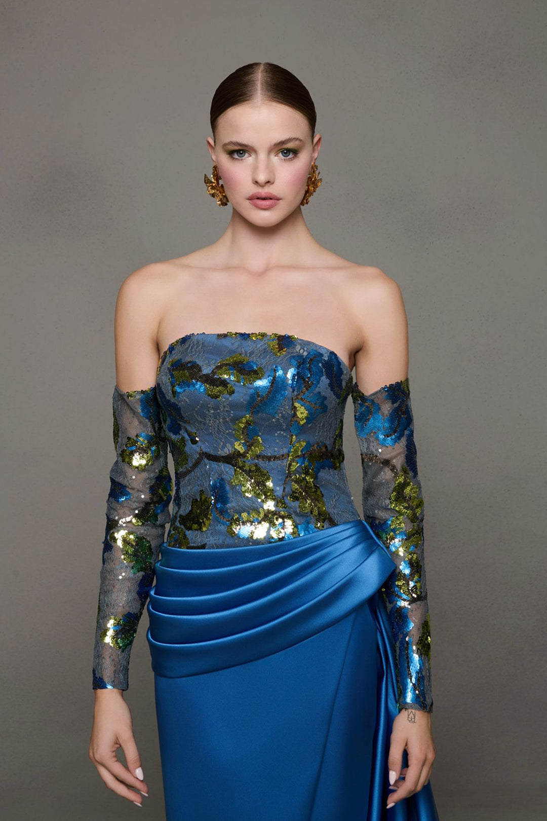 Mermaid Long with Off-The-Shoulder Dress