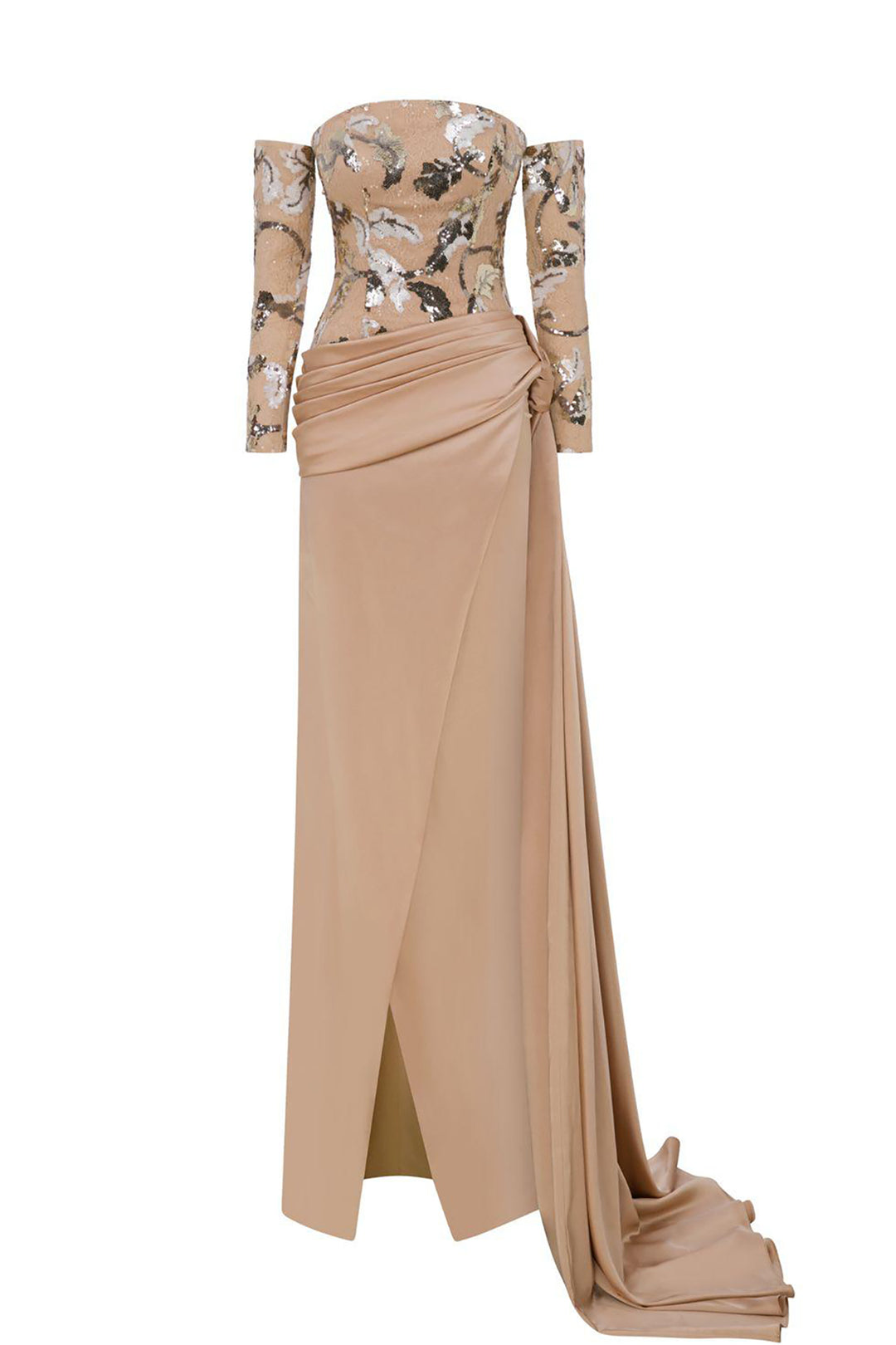 Mermaid Long with Off-The-Shoulder Dress