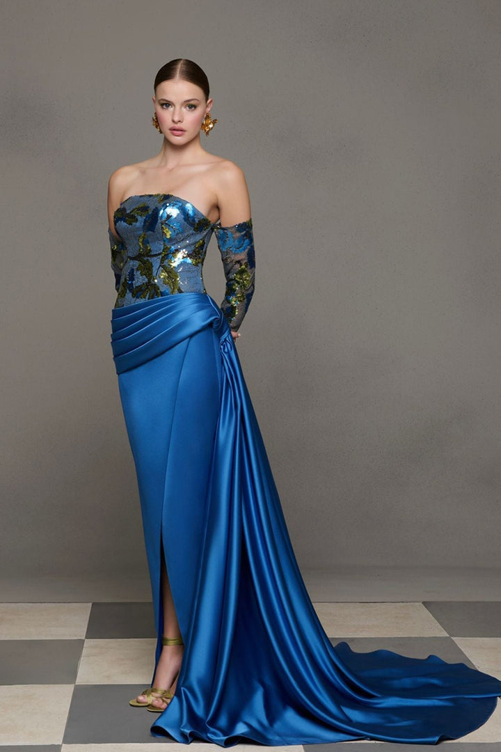 Mermaid Long with Off-The-Shoulder Dress