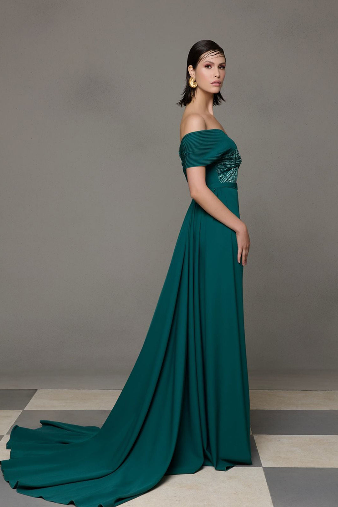 Sculpted Bodice Dress