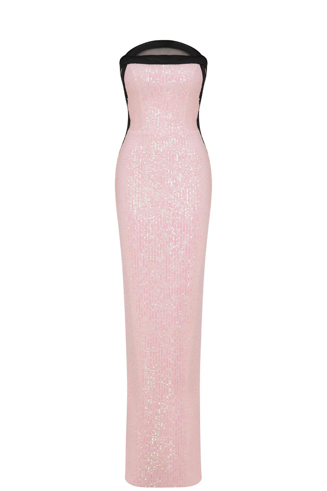 Sequined Puff-Sleeve Dress