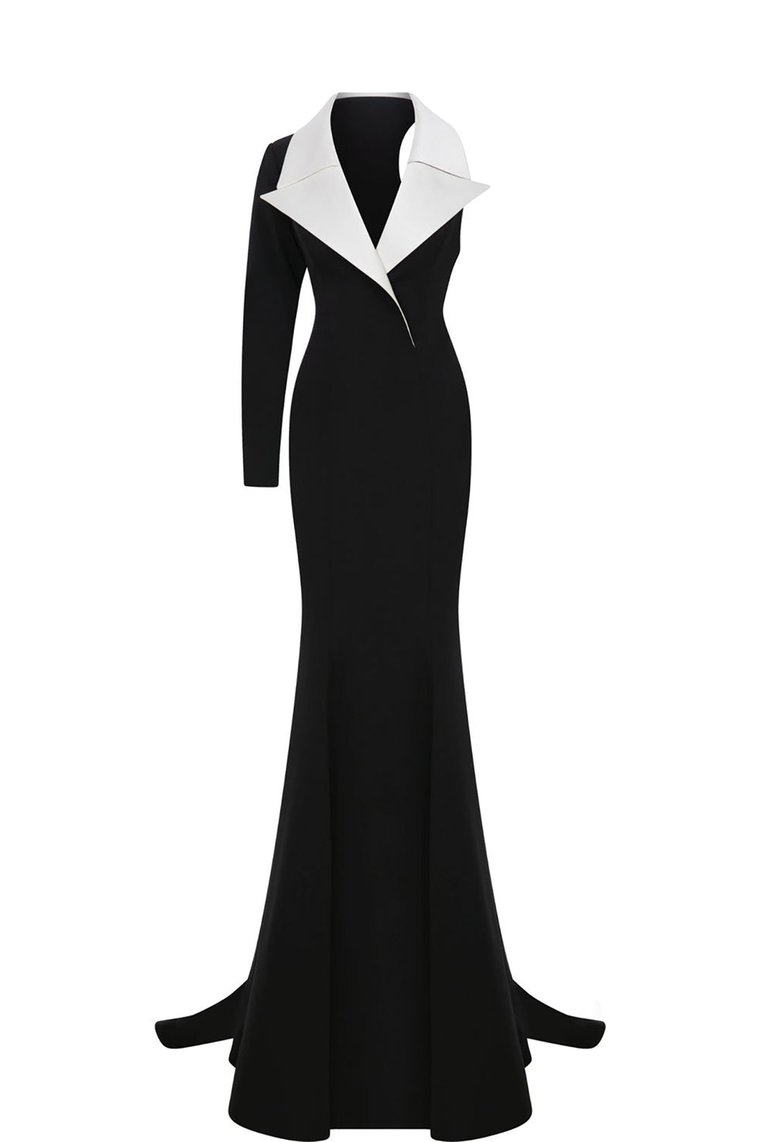 Mermaid with Off-The-Shoulder Dress