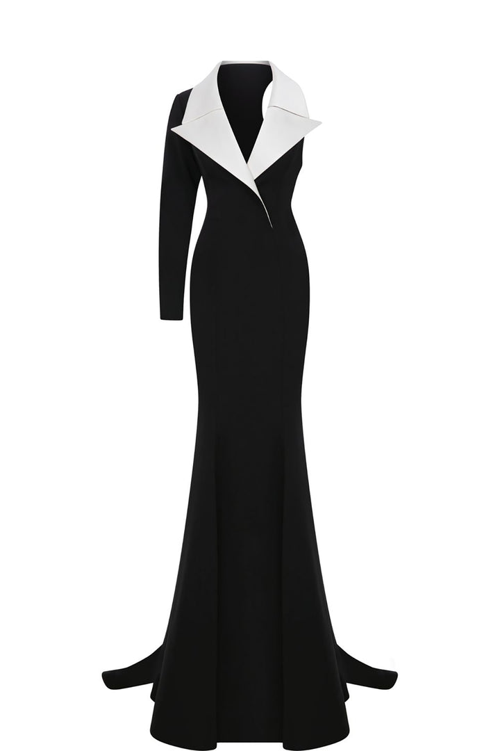 Mermaid with Off-The-Shoulder Dress