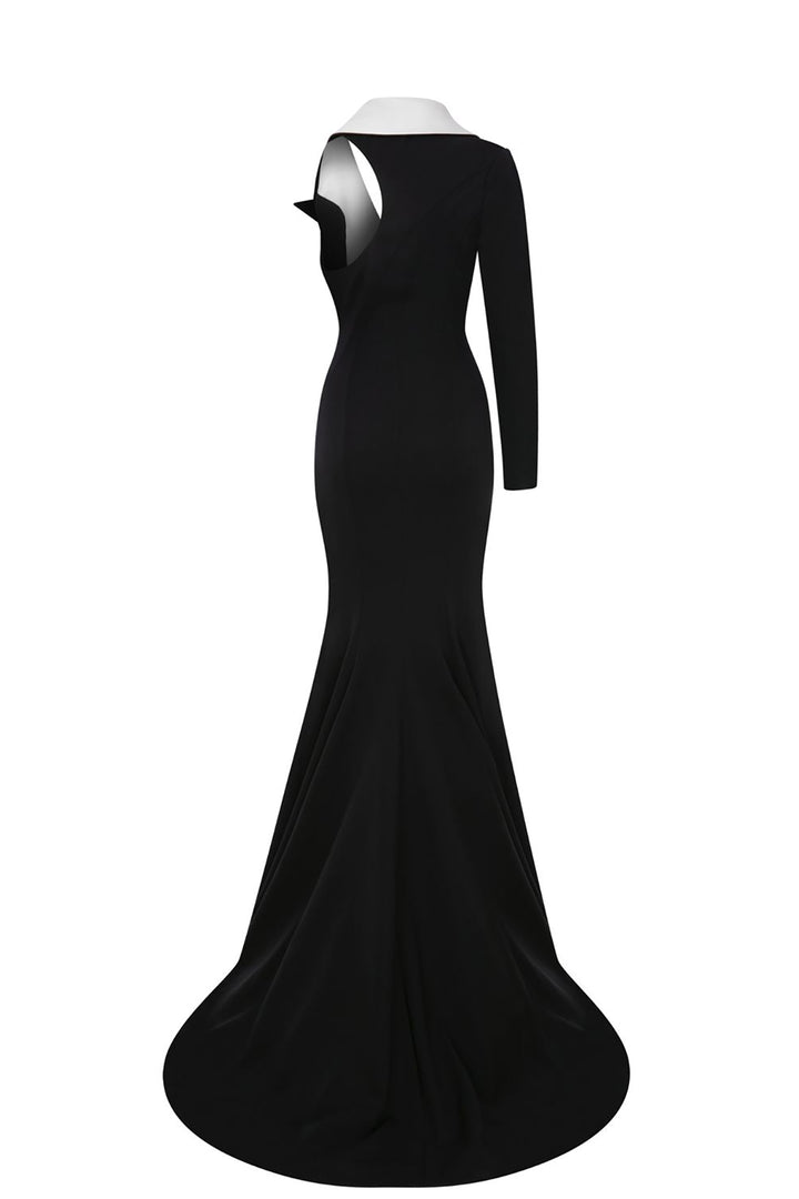 Mermaid with Off-The-Shoulder Dress