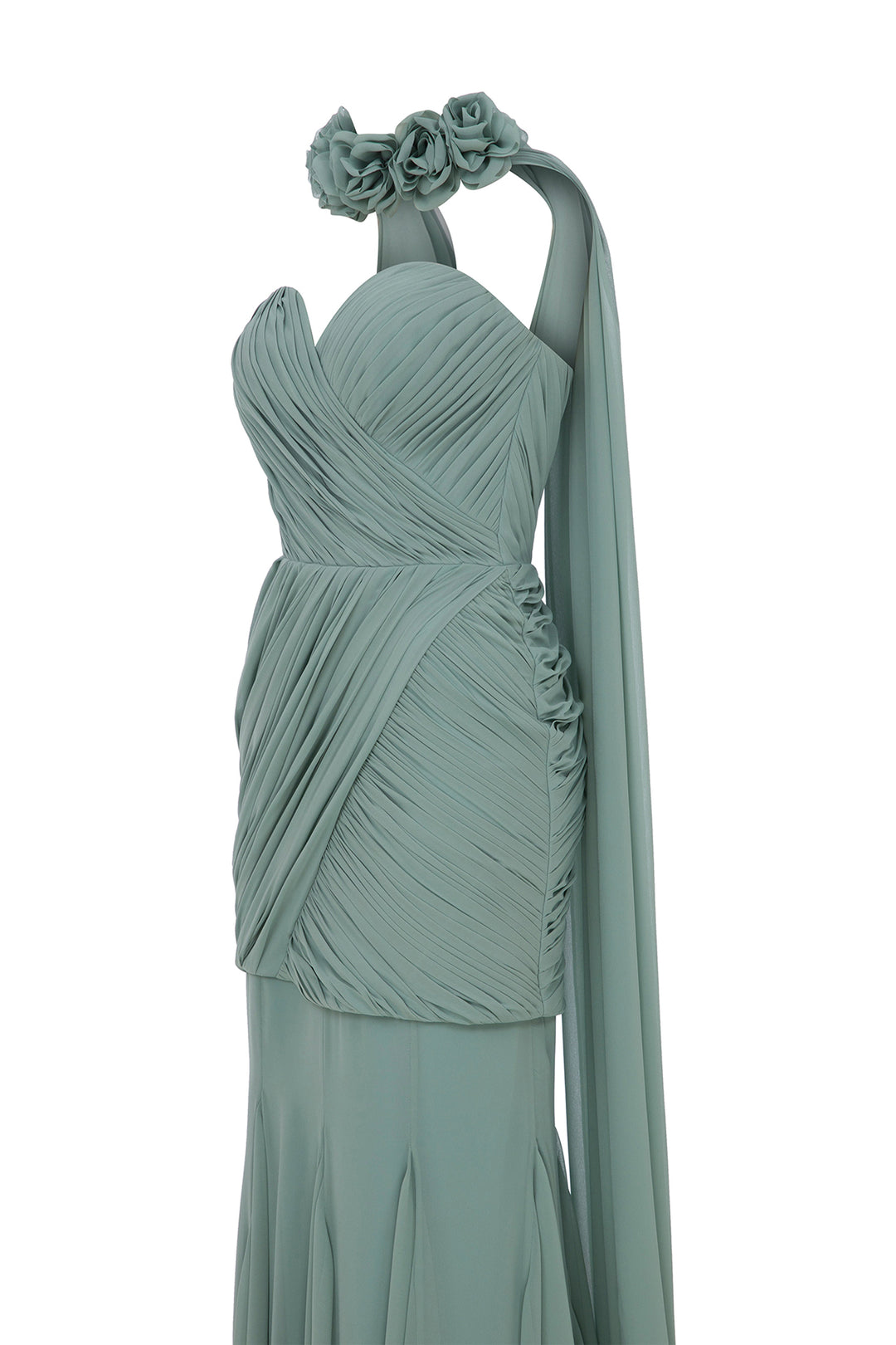 Strapless Sweetheart A-Line Dress