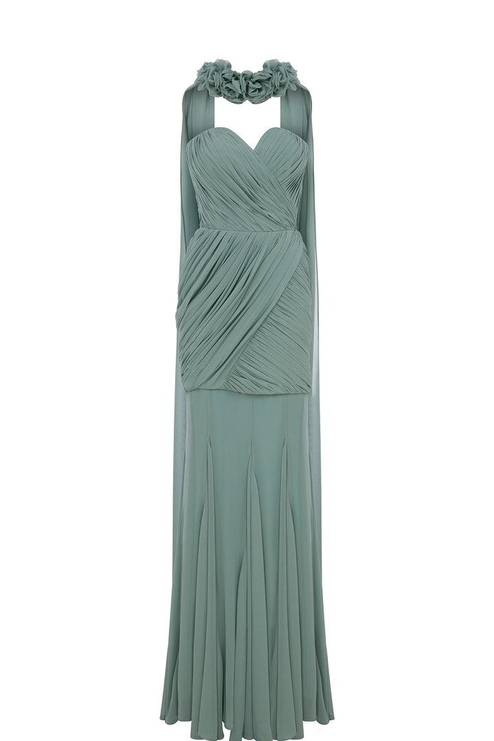 Strapless Sweetheart A-Line Dress