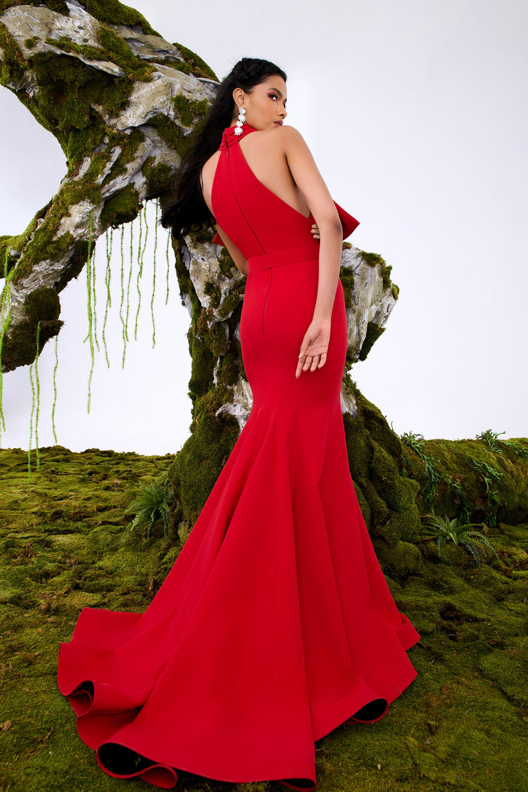 Giant Bow Mermaid Dress