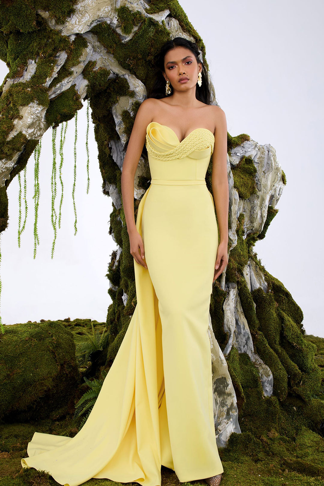 nour designs dresses Elegant Evening Gown N0630A