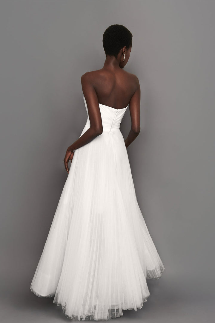 3D Pleated A-line Dress