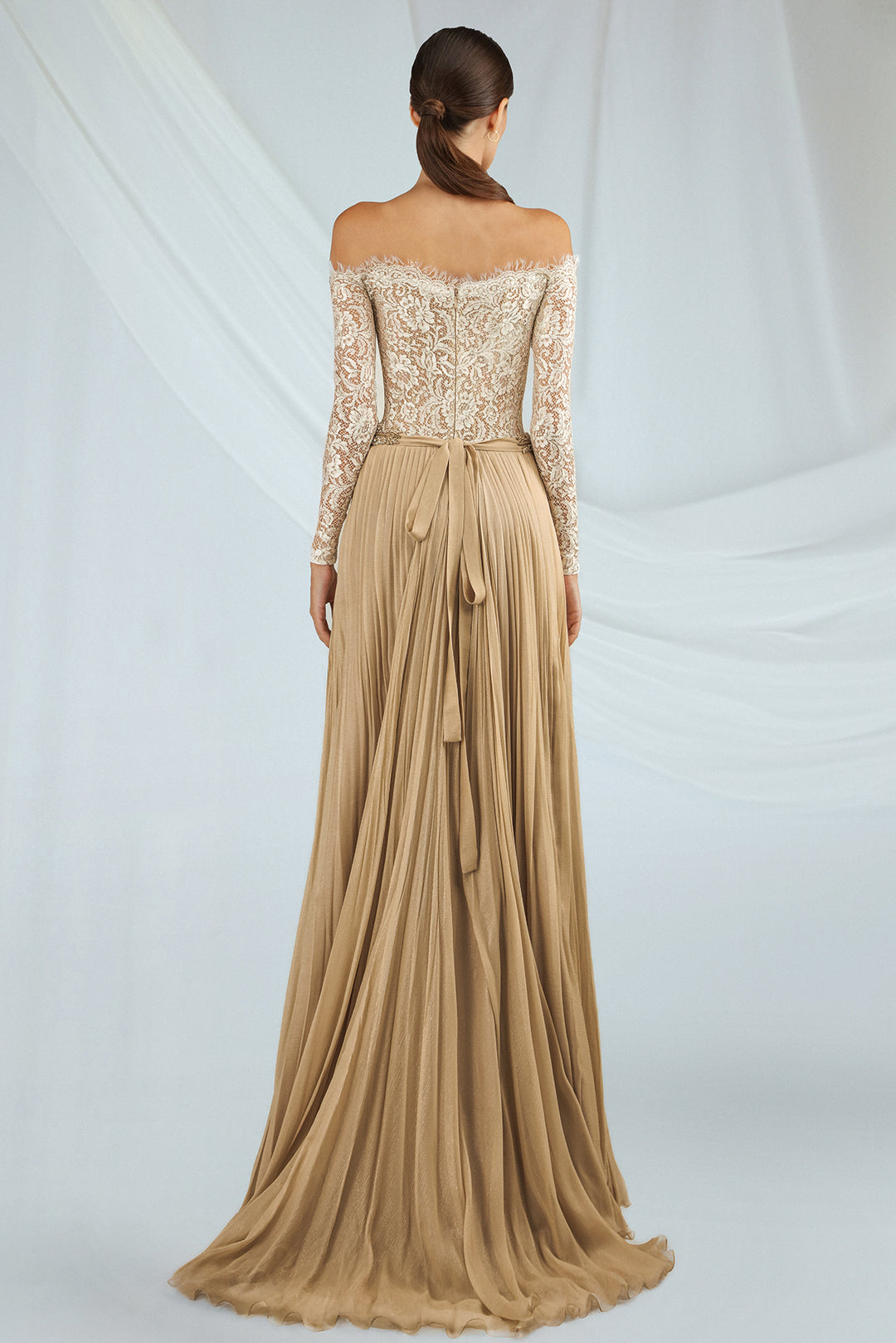 Off-the-Shoulder Lace Dress