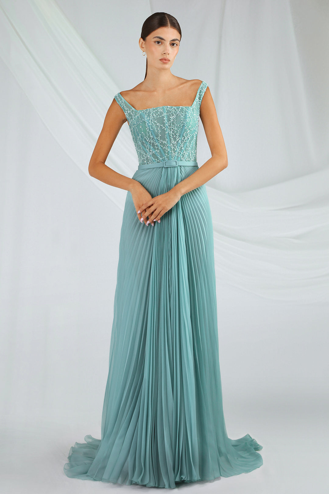 Teal Sweetheart Evening Gown Teal / FR 40 Teal Sweetheart Evening Gown Teal / FR 40