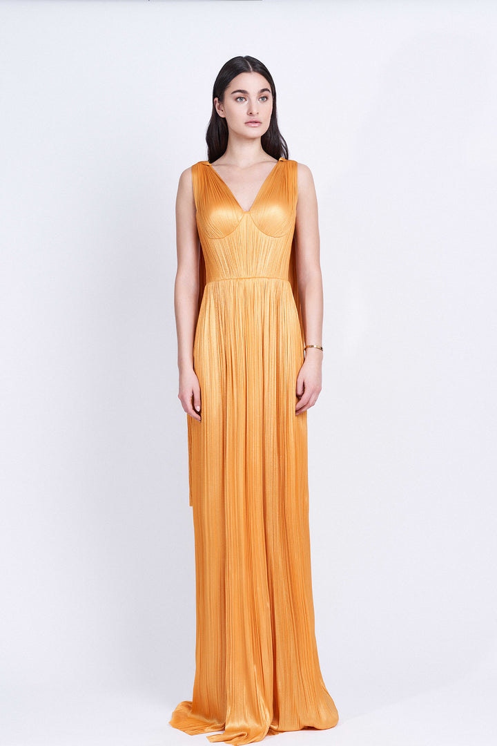 Fitted Dress with Cape Sleeves