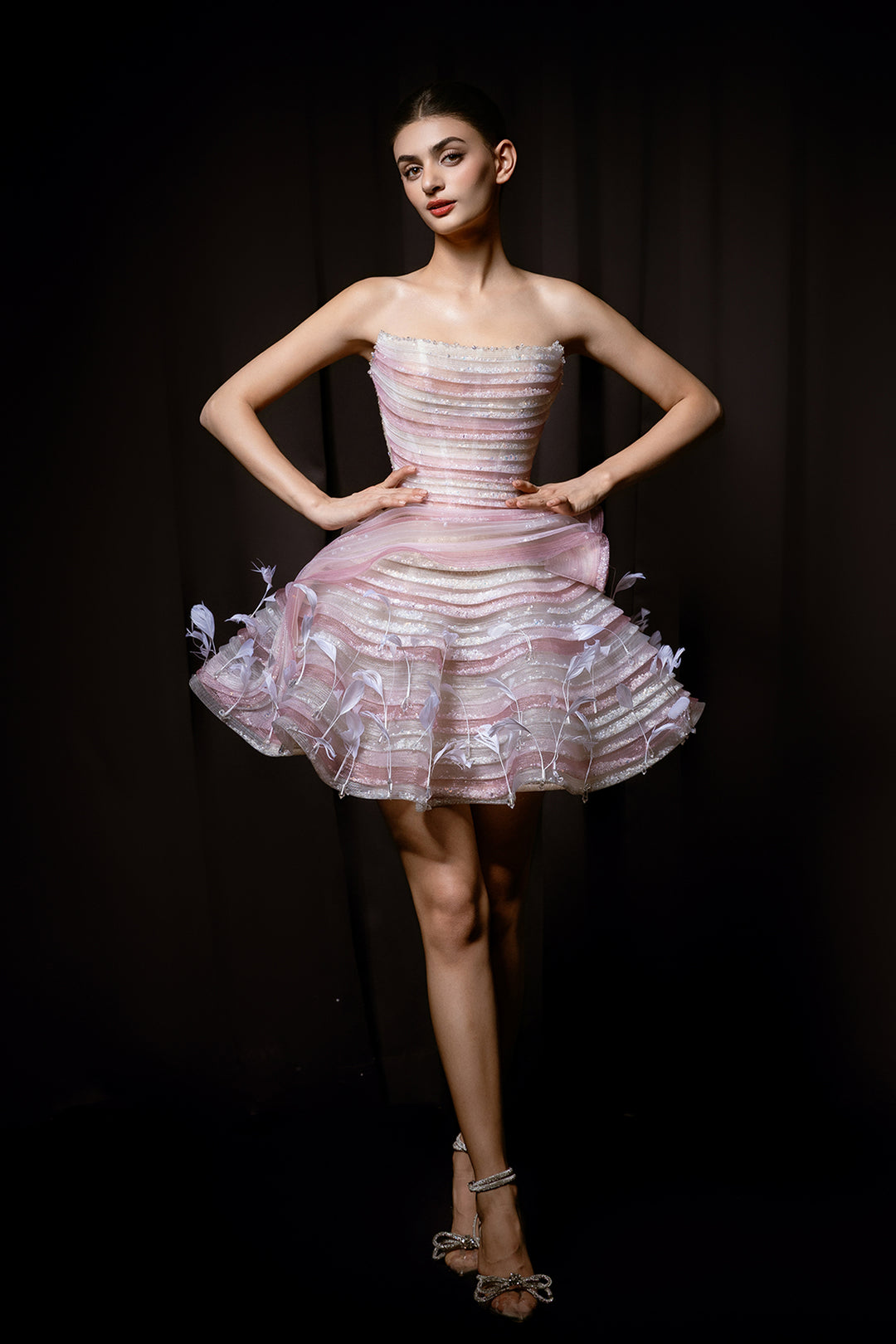 tutu cocktail dress Hot Pink Tulle Dress With Corset - Evening Dresses for Wedding Guest or Bridesmaid - Fairy Tale Photoshoot Womens Clothing - Princess Tutu