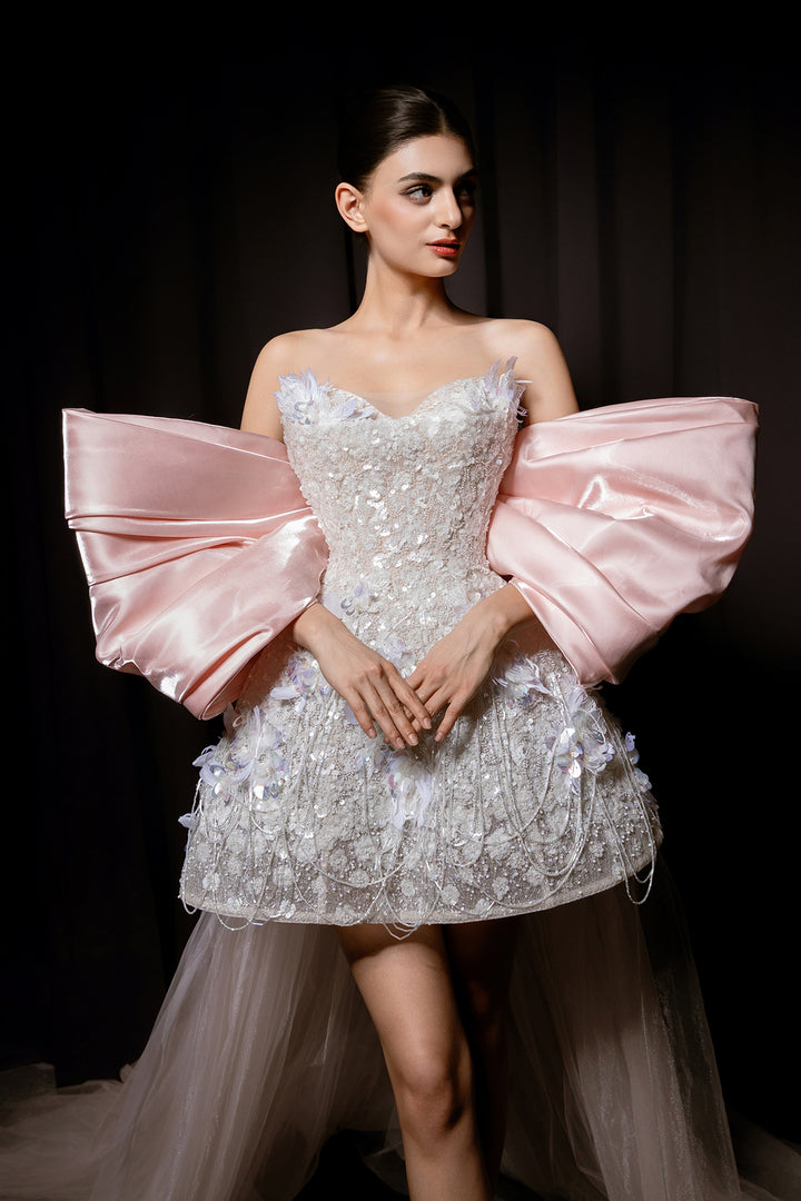 A-Line Mini with Embellished Skirt