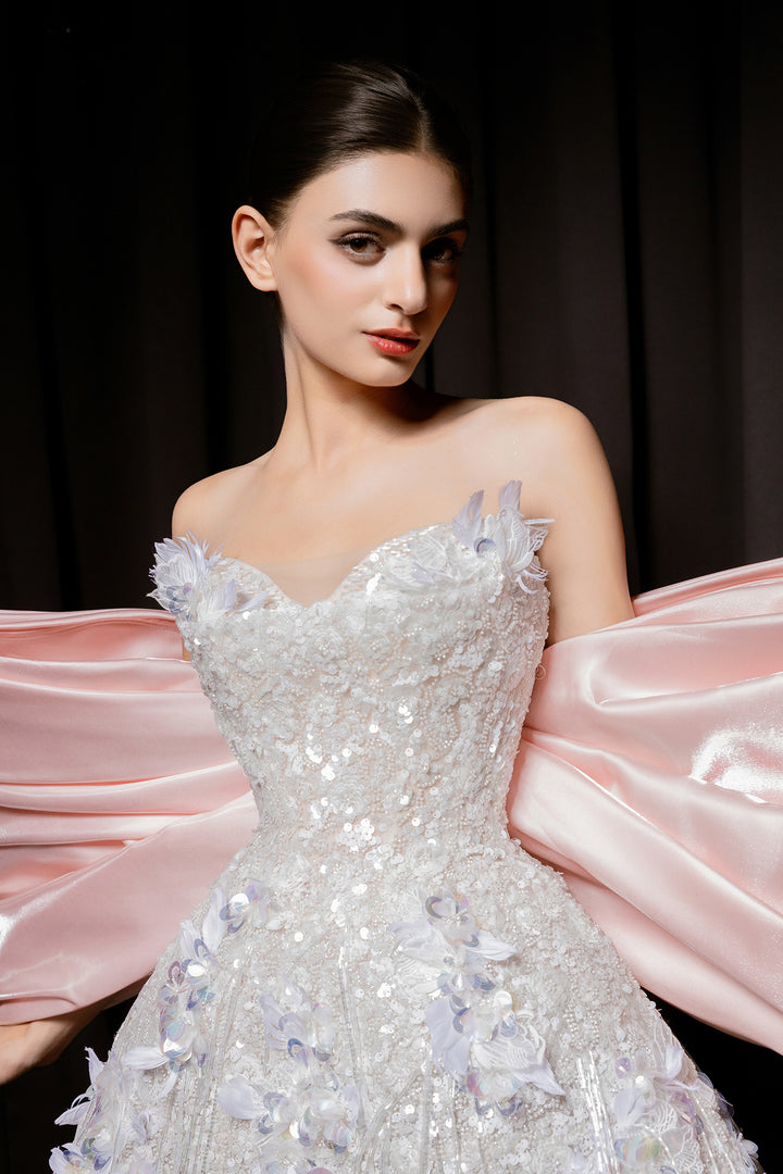 A-Line Mini with Embellished Skirt