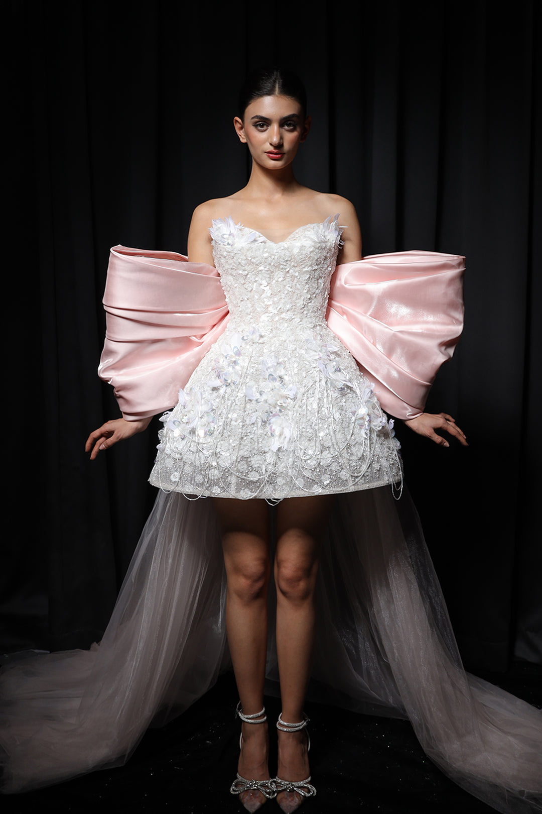 A-Line Mini with Embellished Skirt