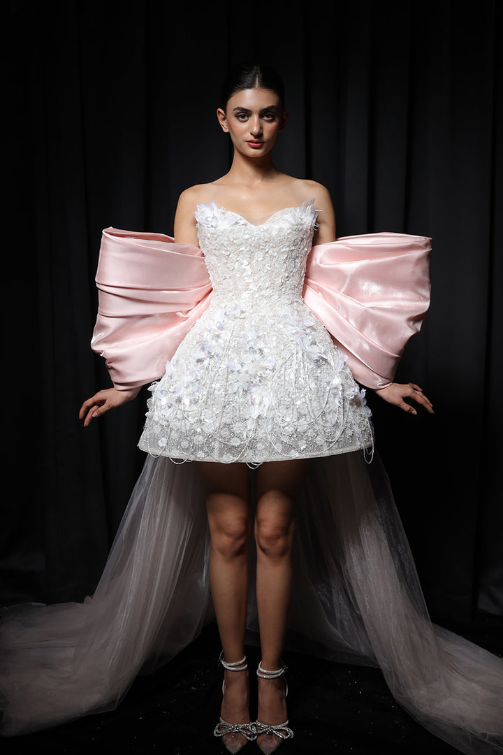 A-Line Mini with Embellished Skirt