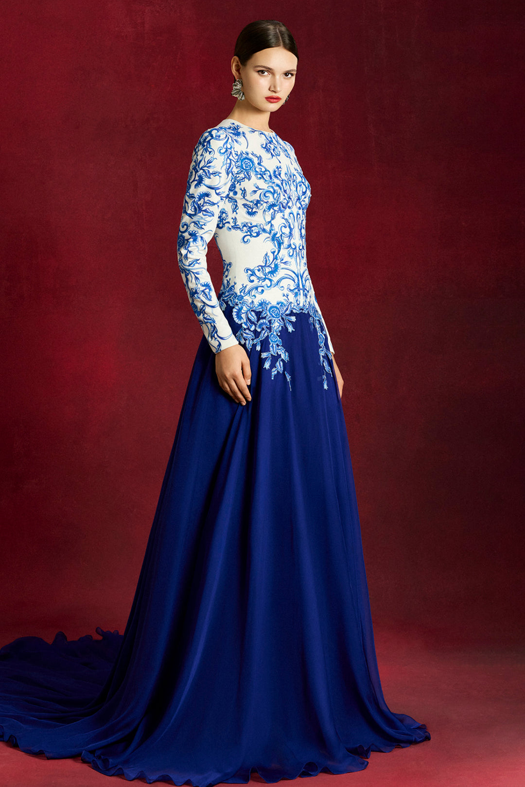 Celestial Long with Long Sleeved Dress