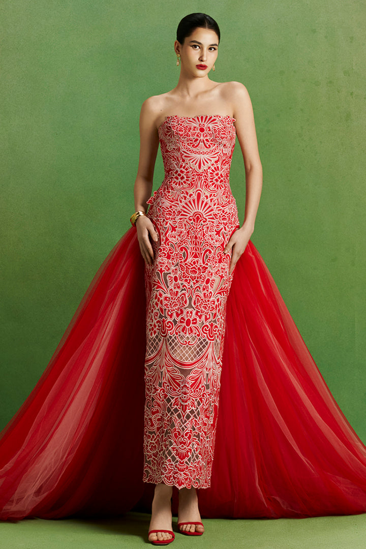 Imperial Peony Gown