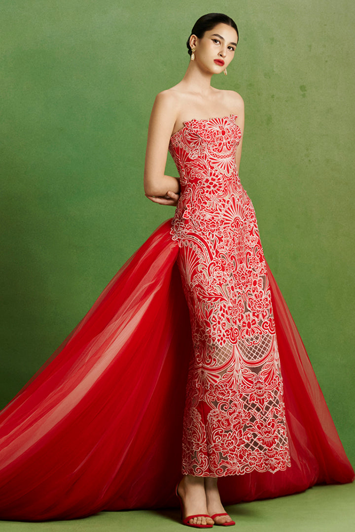 Imperial Peony Gown