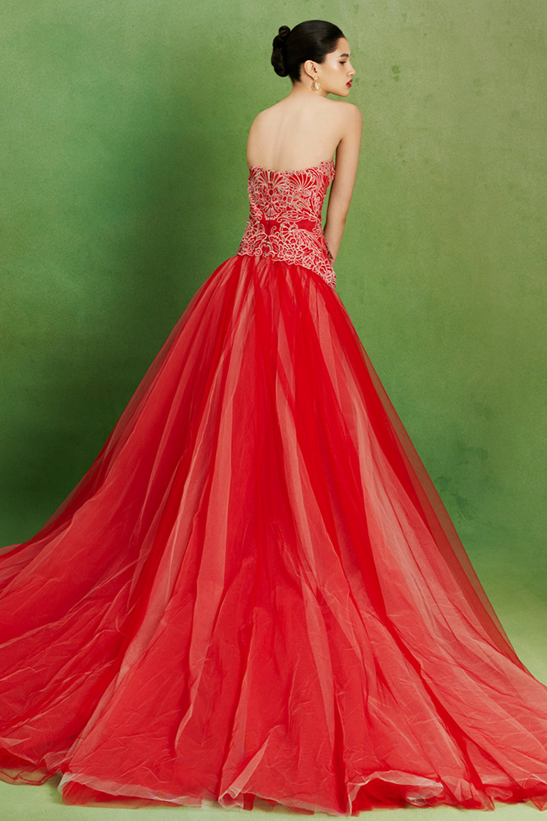 Imperial Peony Gown