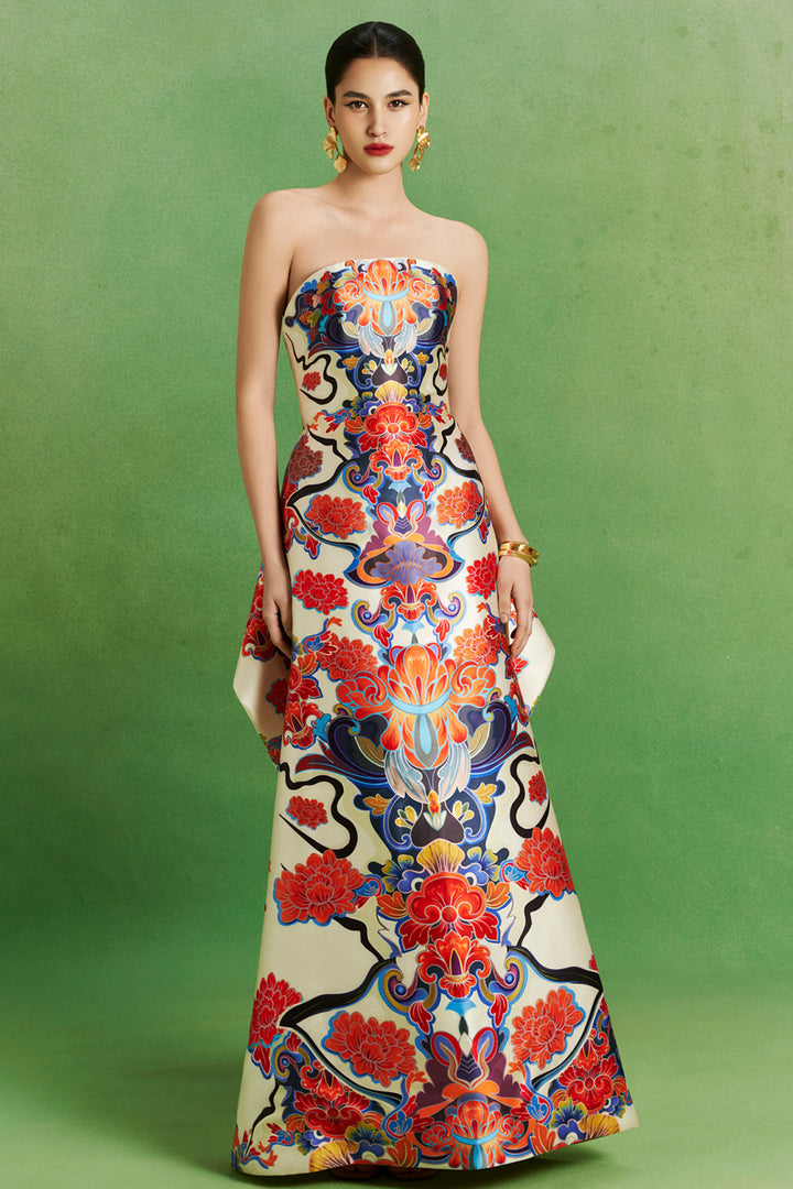 Mosaic Long Dress