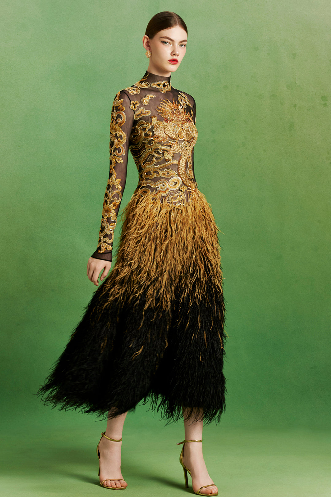 Dragon Midi Dress